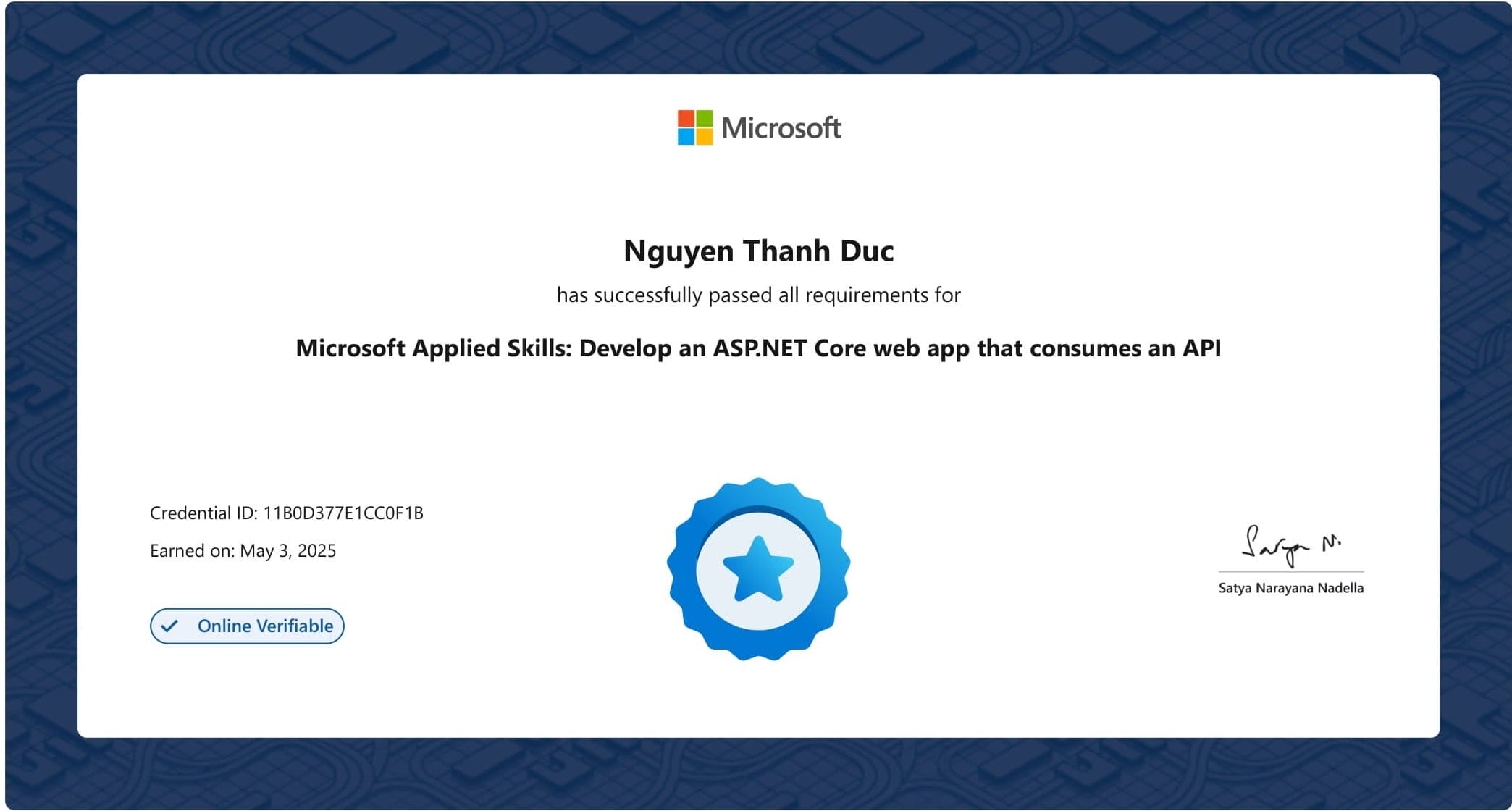Microsoft: Develop an ASP.NET Core web app that consumes an API