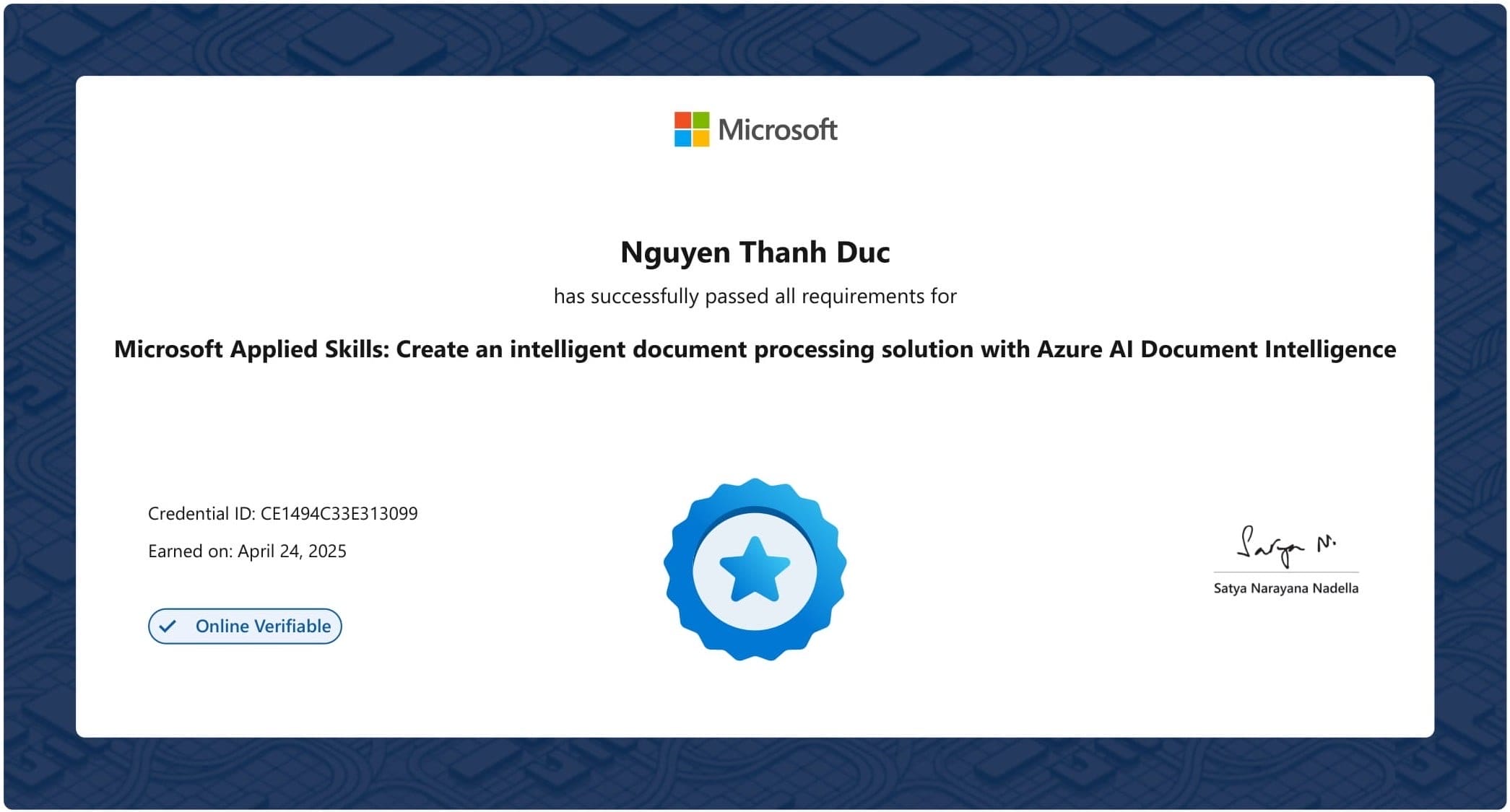 Microsoft: Create an intelligent document processing solution with Azure AI Document Intelligence