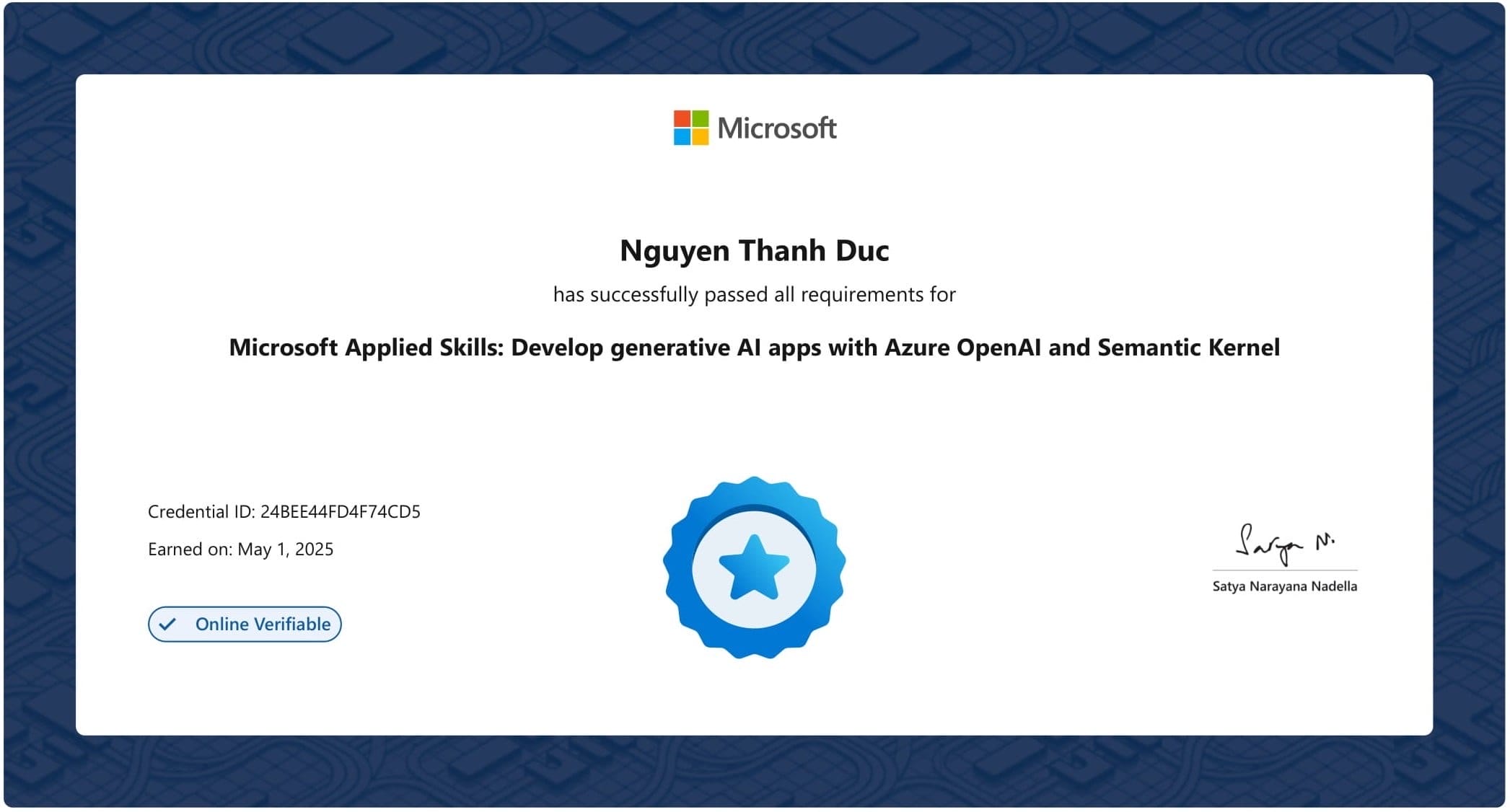 Microsoft: Develop generative AI apps with Azure OpenAI and Semantic Kernel