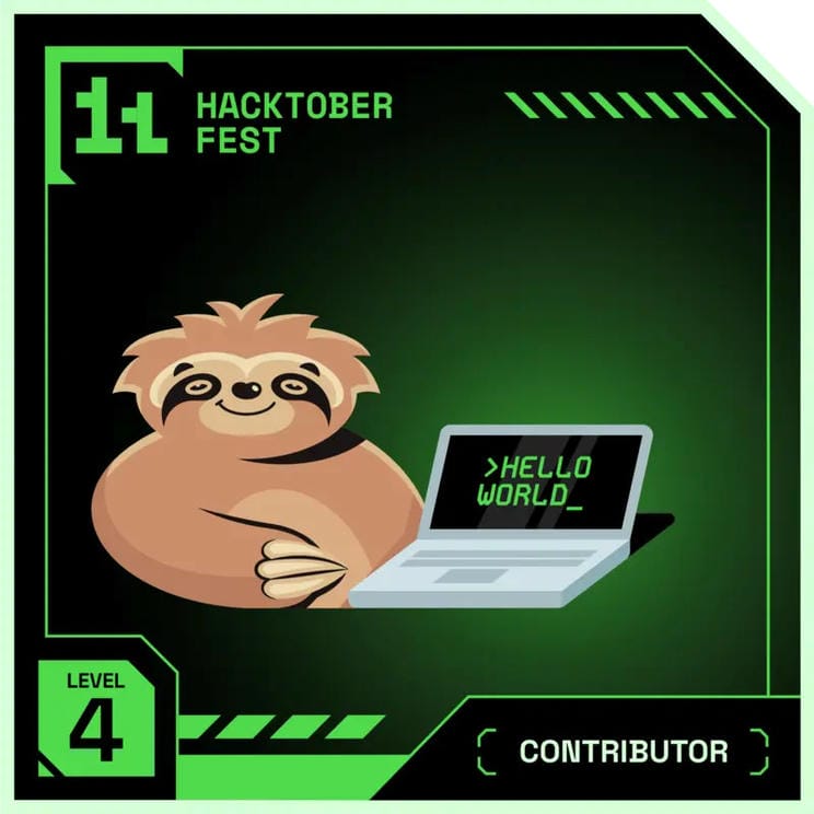 Hacktoberfest 2024 Contributor
