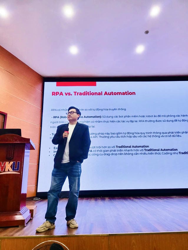 Guest Speaker: RPA Automation Mindset - VKU